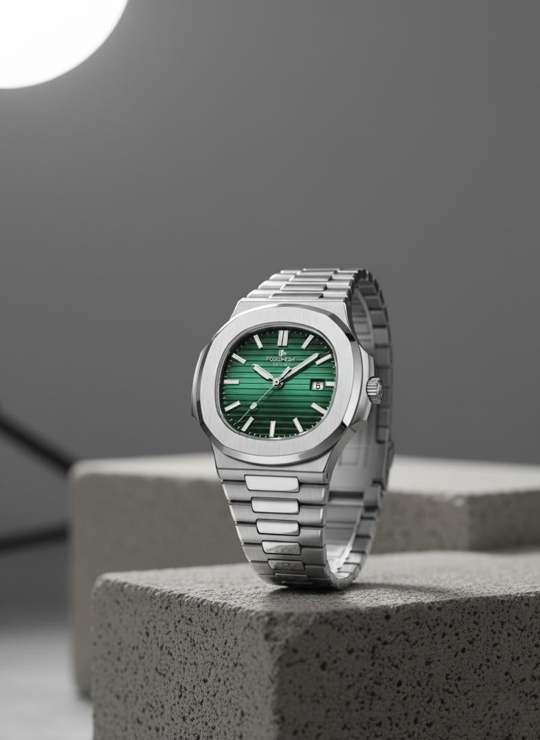 Reloj poedagar (correa acero inoxidable)